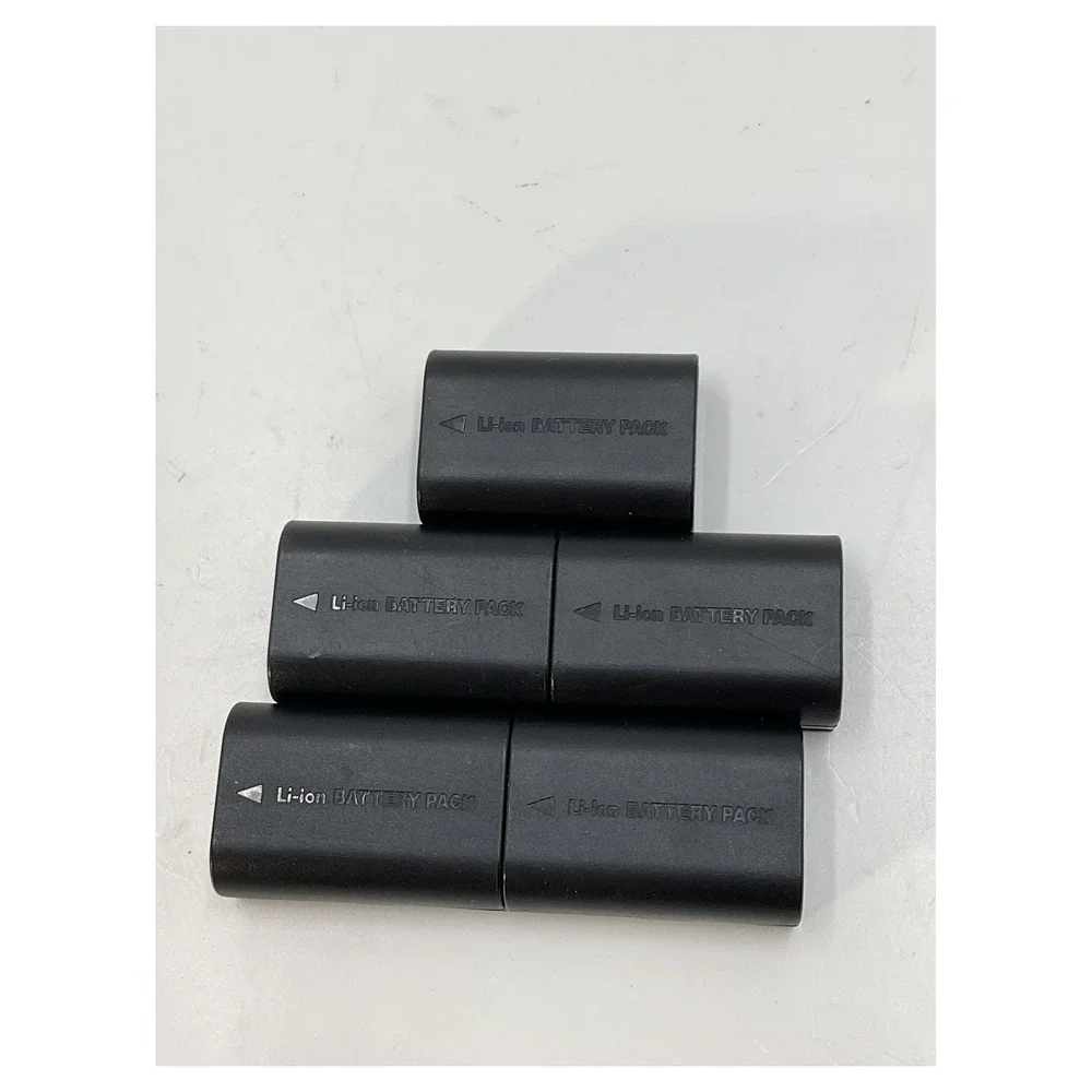 Lot of 5 Unbranded LP-E6 Li-ion Batteries for Canon DSLR‎ 1800mAh